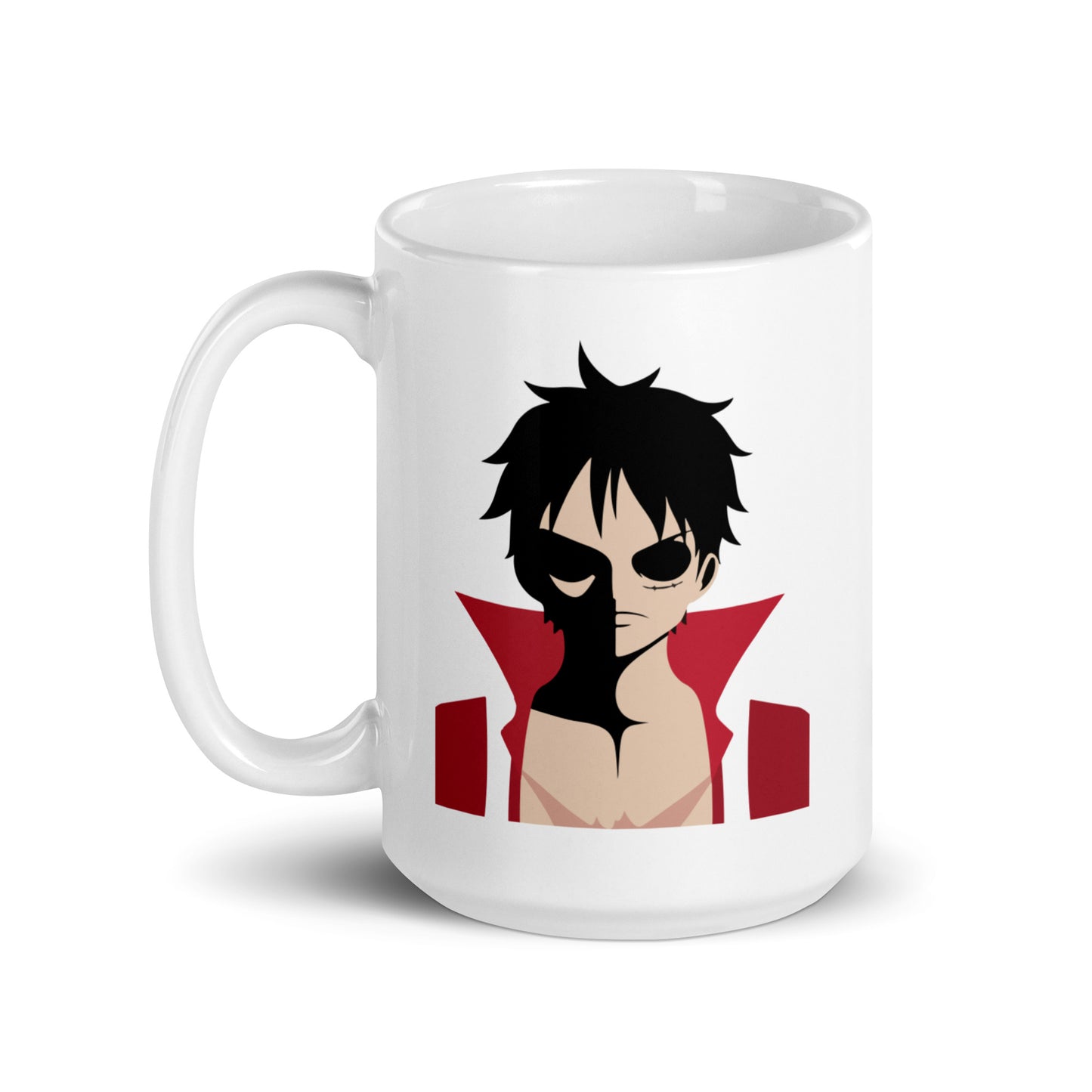 White Glossy Mug - Luffy 21