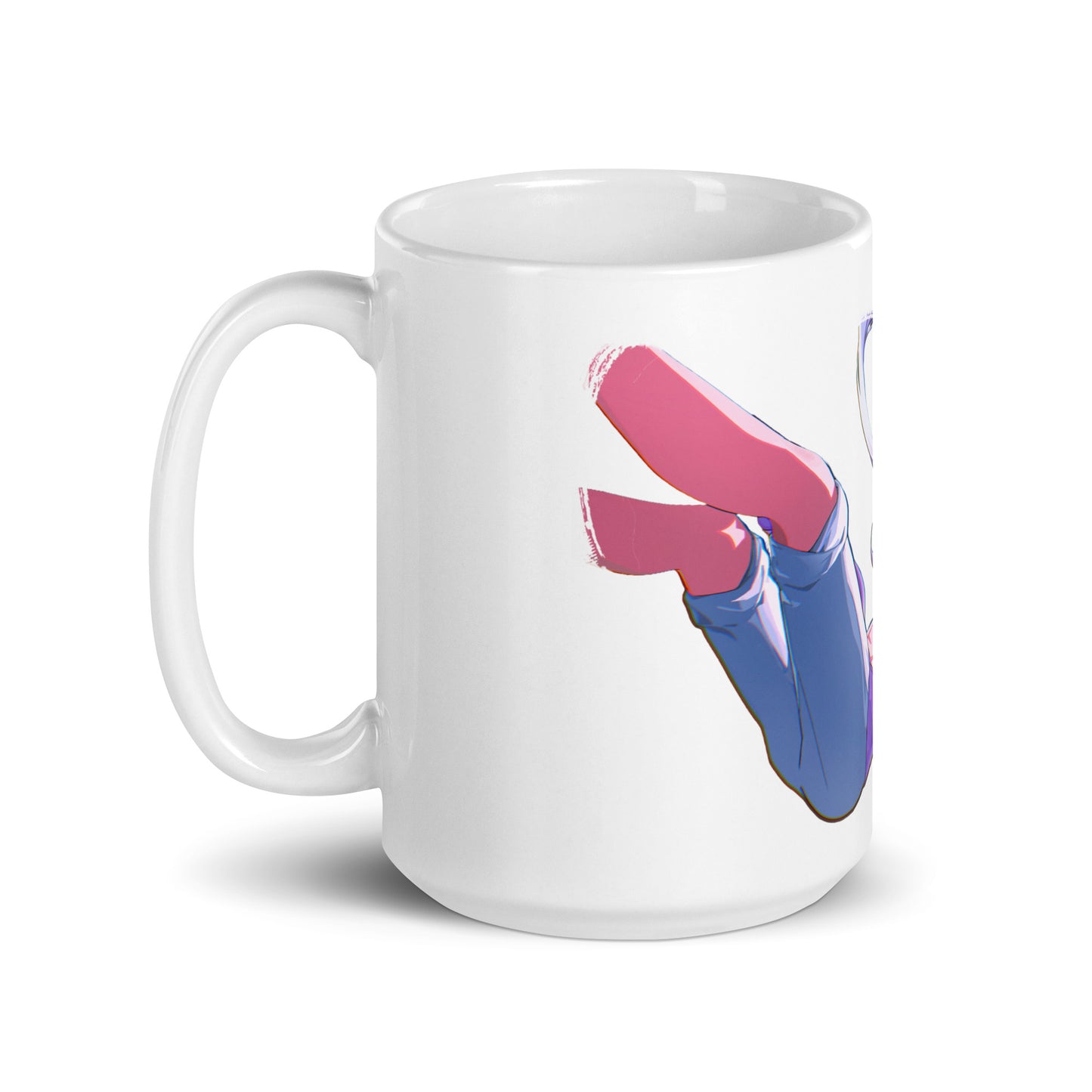 White Glossy Mug - Luffy 37