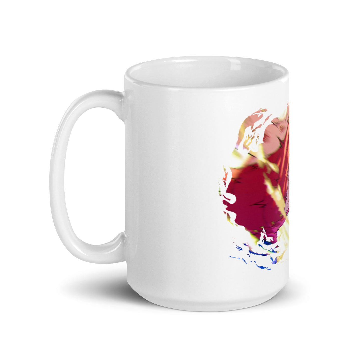 White Glossy Mug - Luffy 40