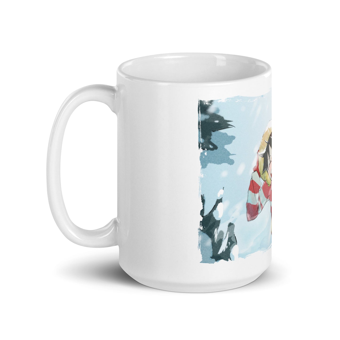 White Glossy Mug - Luffy 42