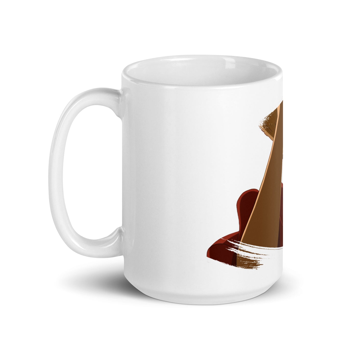 White Glossy Mug - Luffy 45