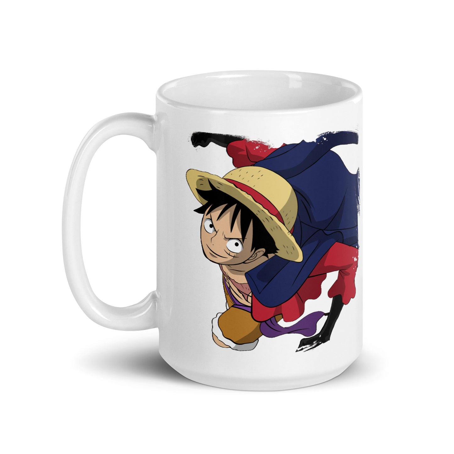 White Glossy Mug - Luffy 54