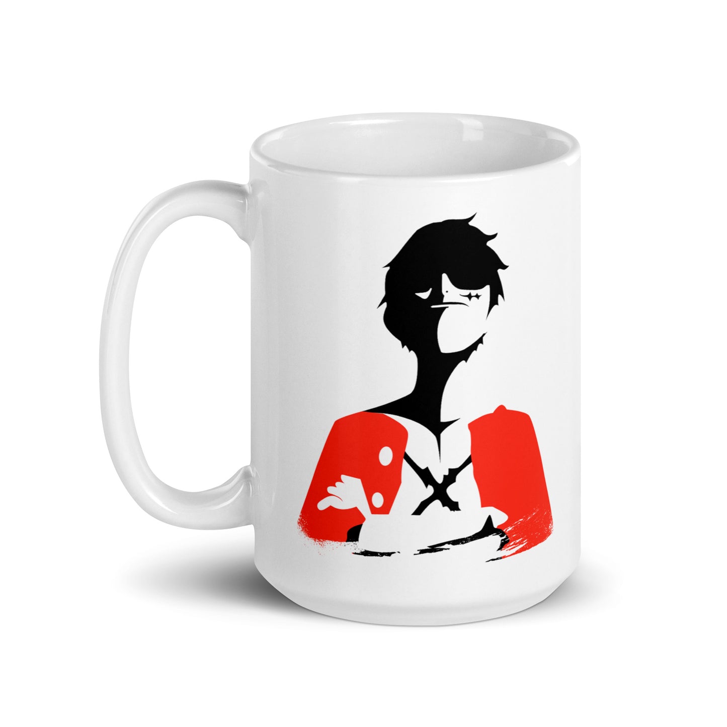 White Glossy Mug - Luffy 56