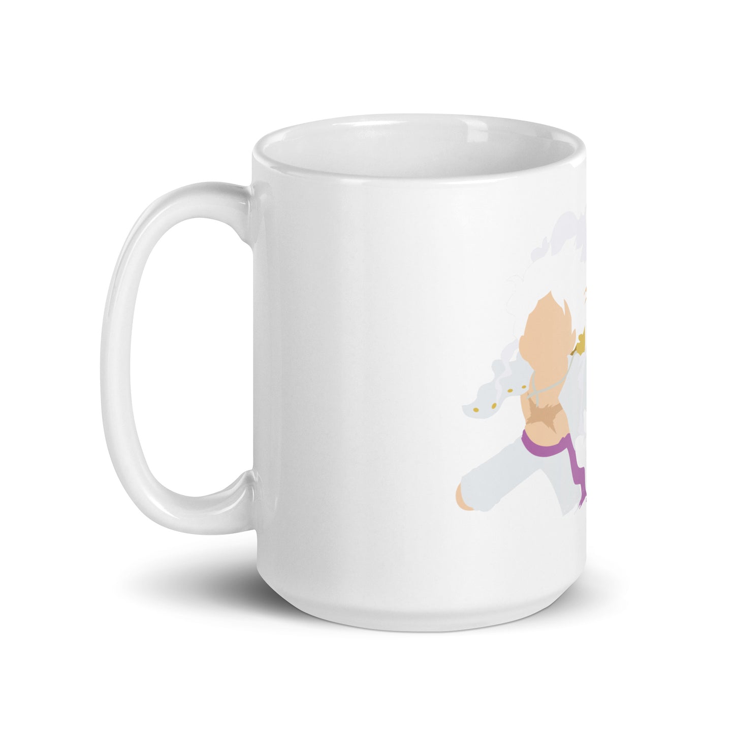 White Glossy Mug - Luffy 58