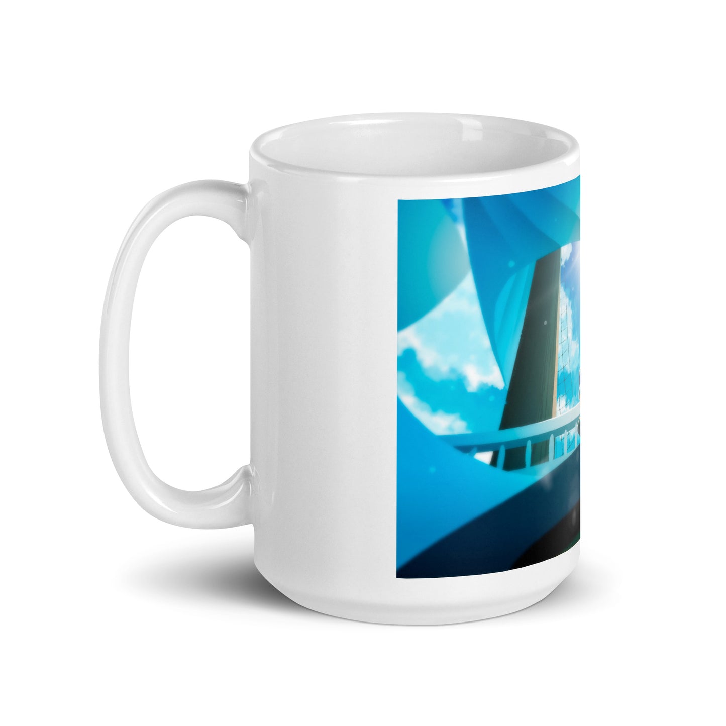 White Glossy Mug - Luffy 59