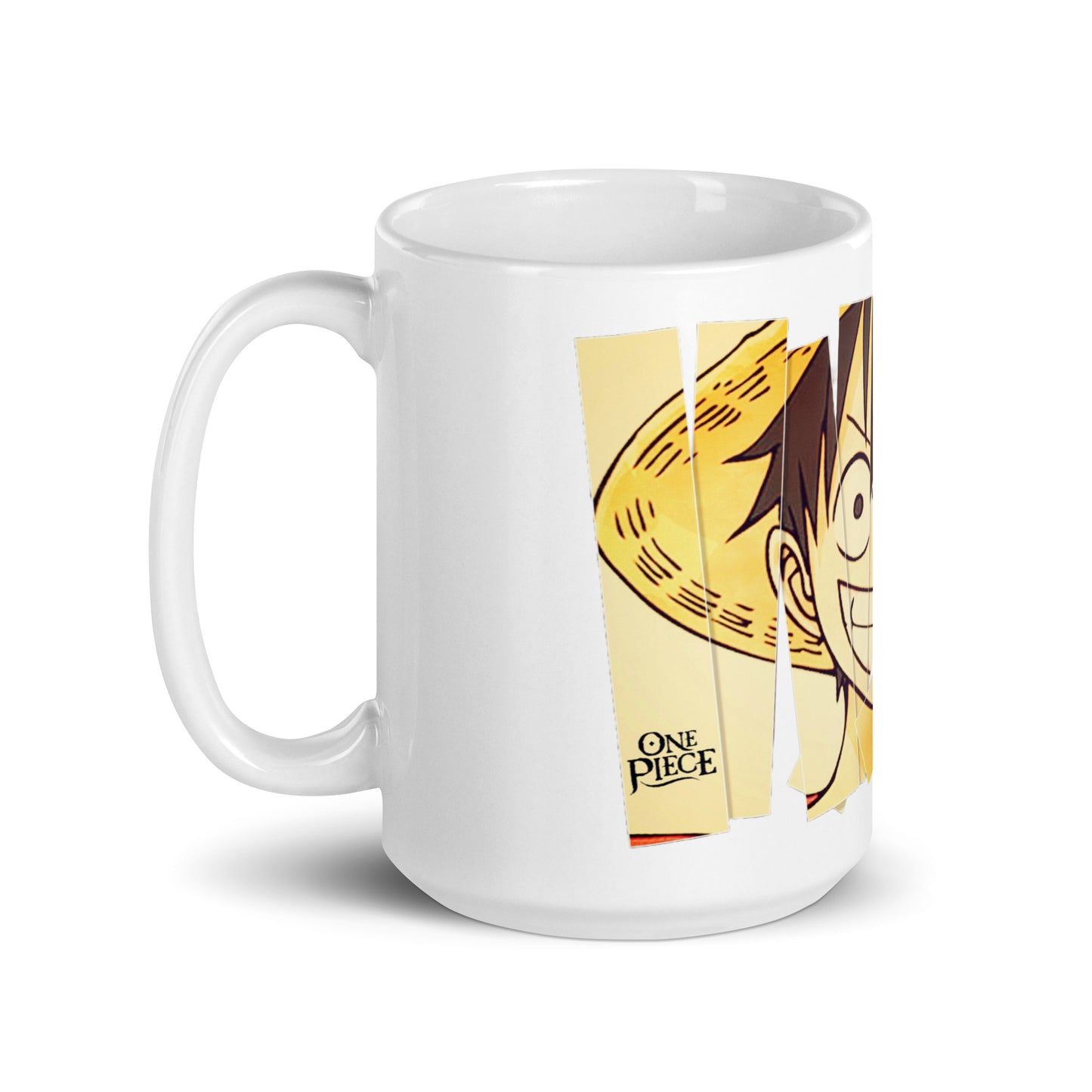 White Glossy Mug - Luffy 62