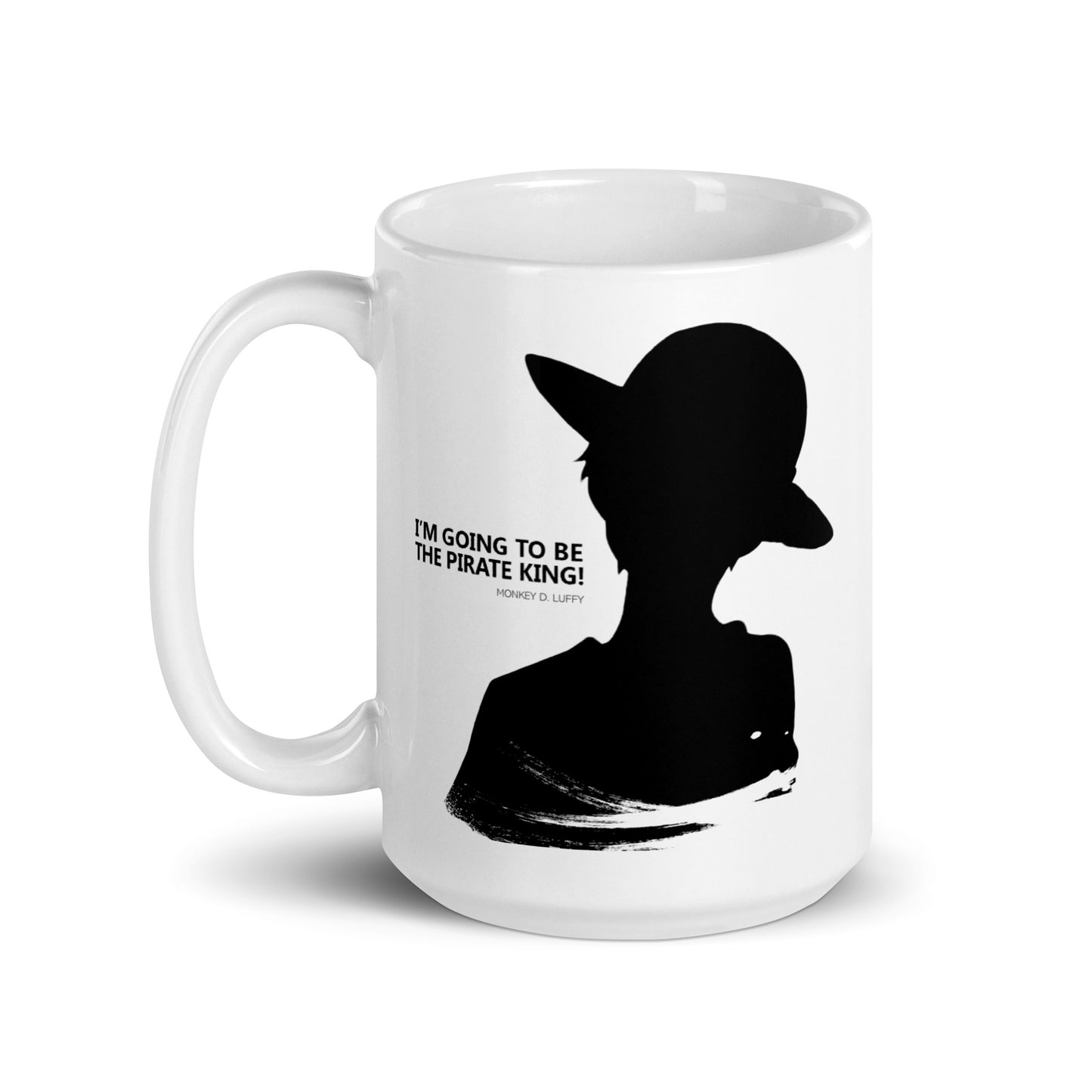 White Glossy Mug - Luffy 65