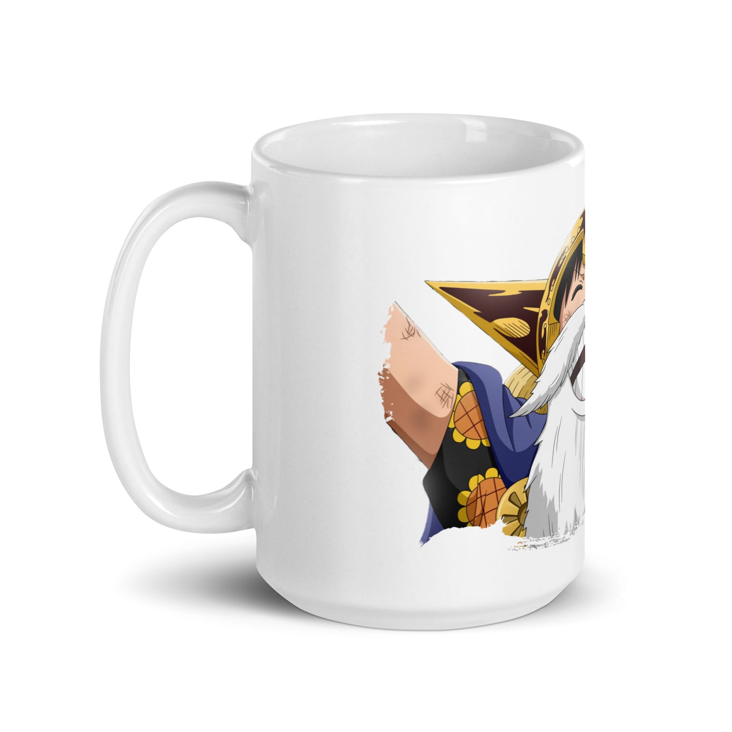 White Glossy Mug - Luffy 67