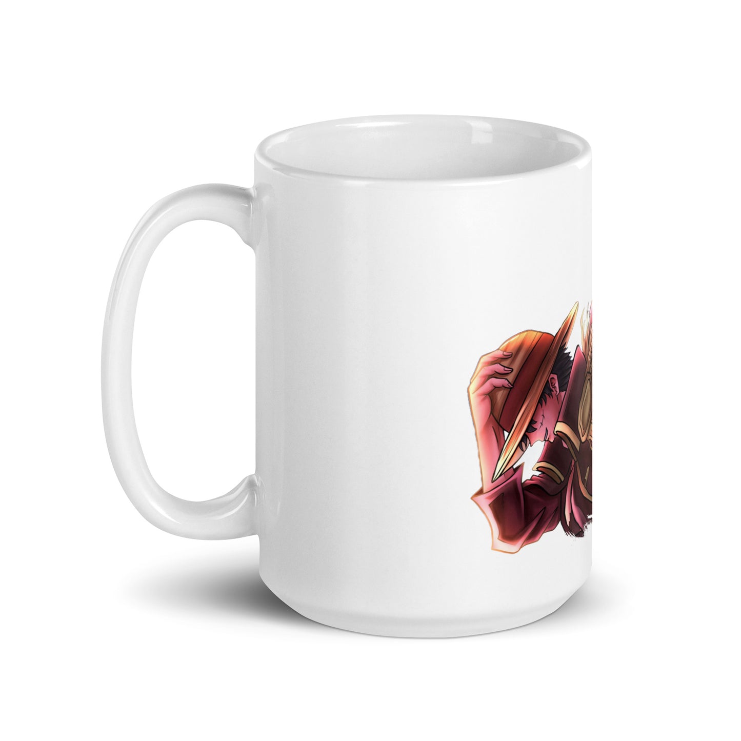 White Glossy Mug - Luffy 69