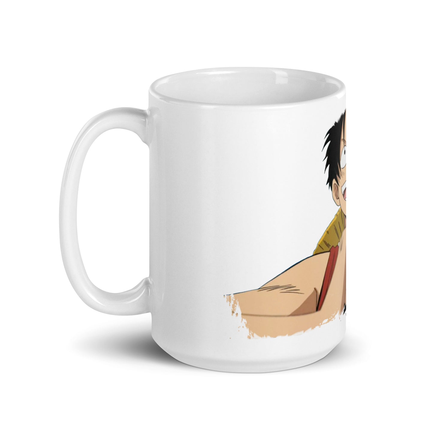 White Glossy Mug - Luffy 71