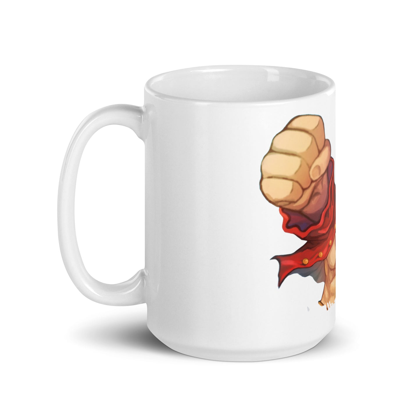 White Glossy Mug - Luffy 72