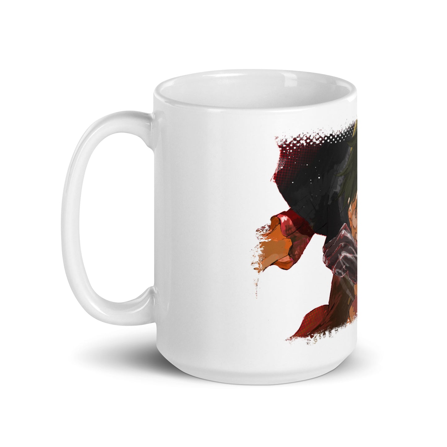 White Glossy Mug - Luffy 75