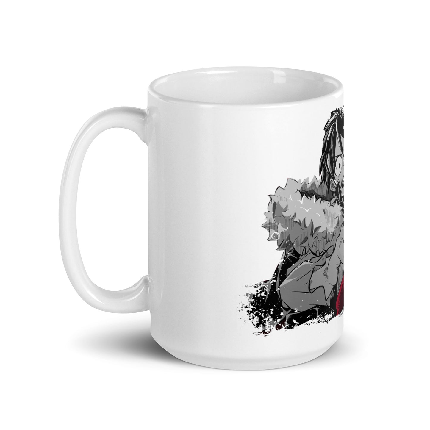 White Glossy Mug - Luffy 76