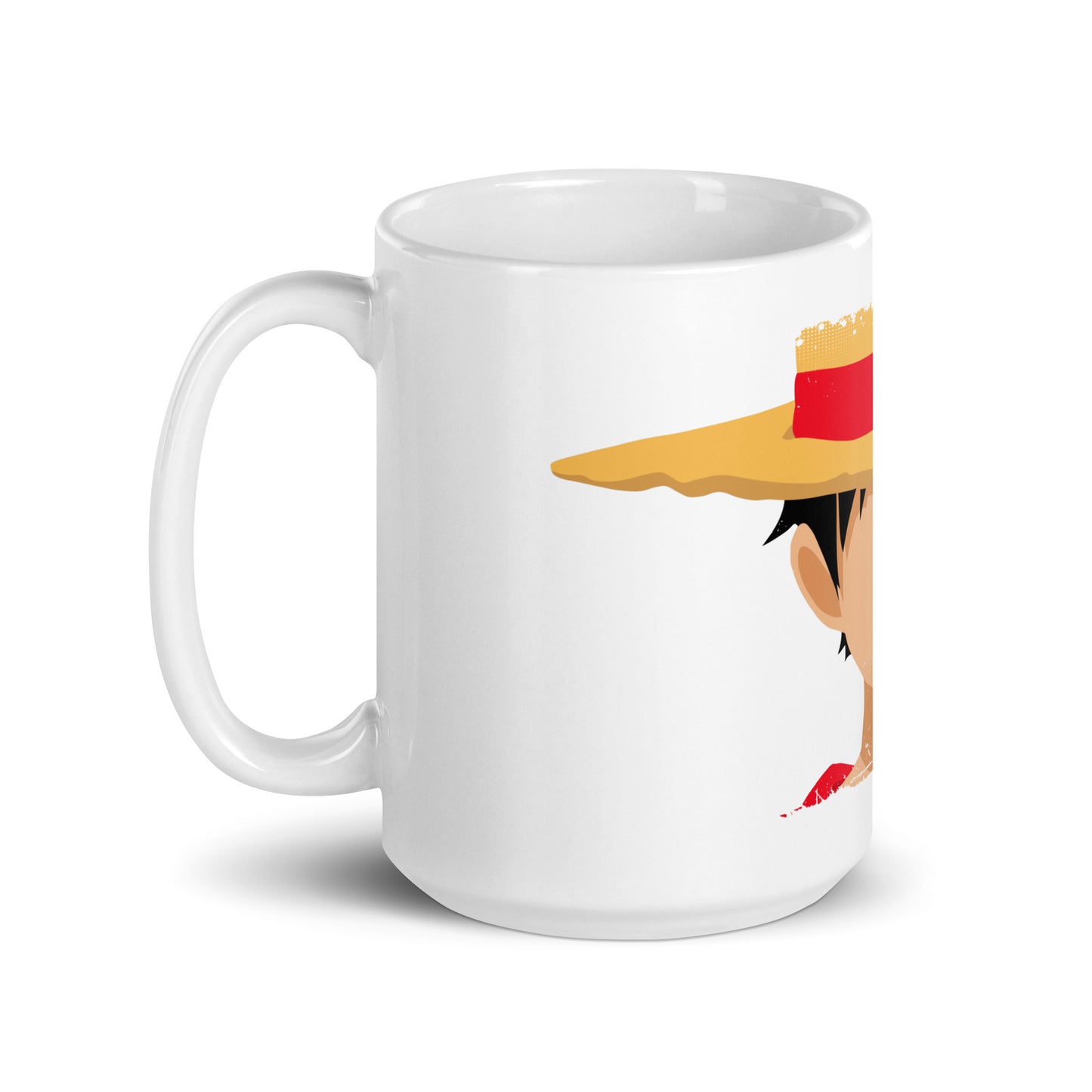 White Glossy Mug - Luffy 78