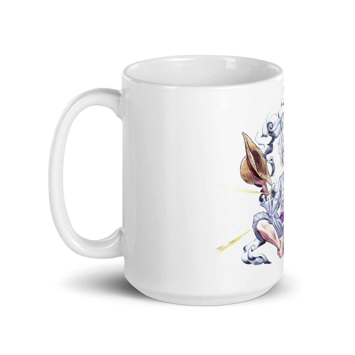 White Glossy Mug - Luffy 85