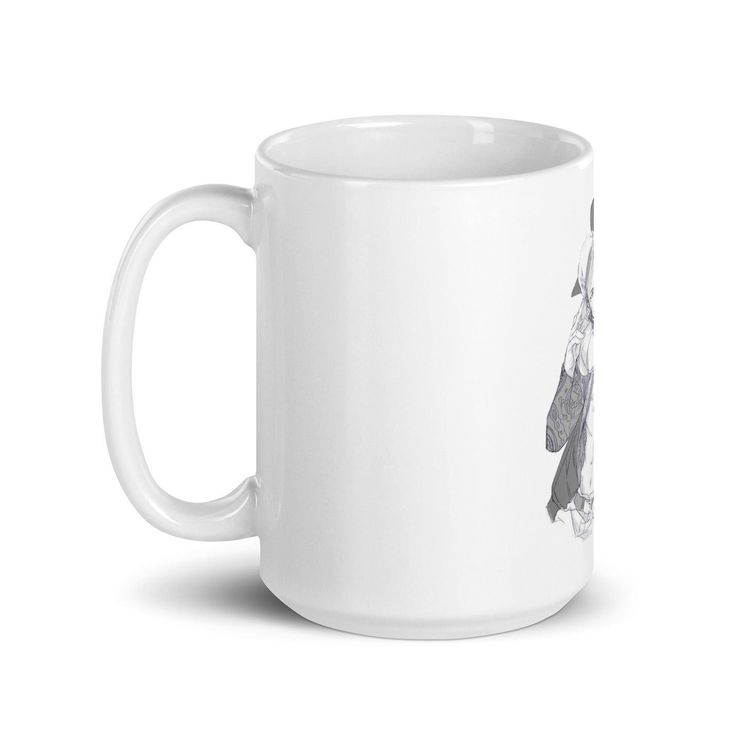 White Glossy Mug - Shanks 41