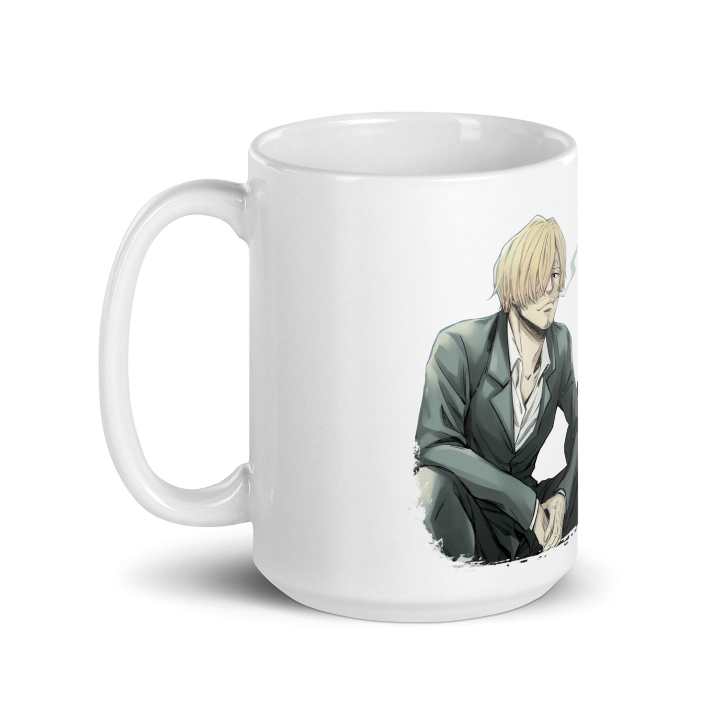 White Glossy Mug - Zoro 24