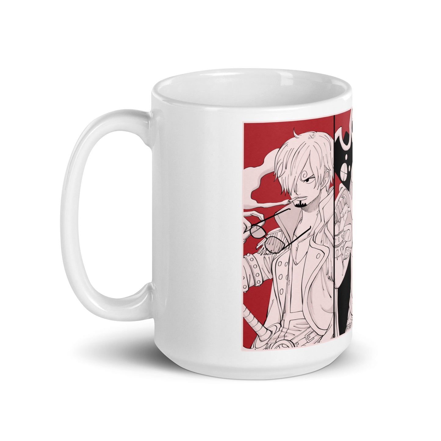 White Glossy Mug - Zoro 26 (a)