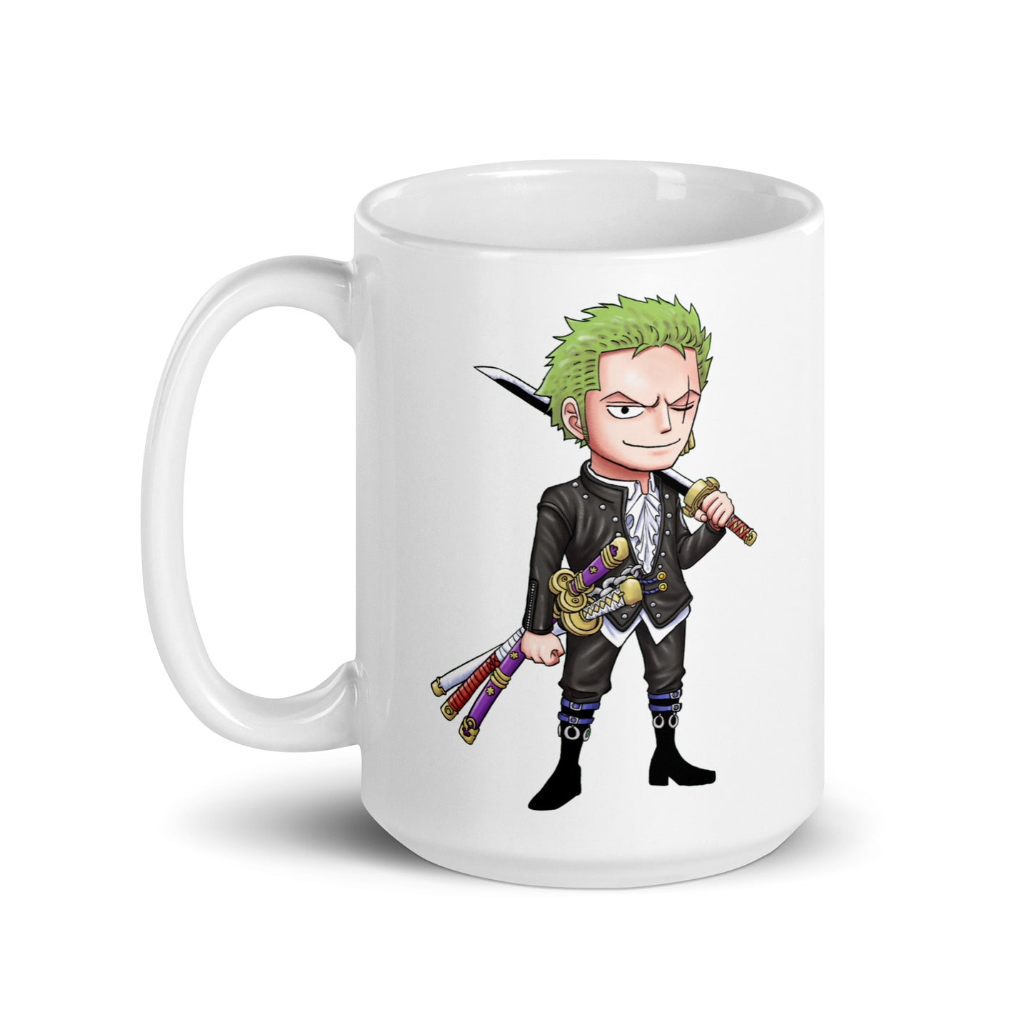 White Glossy Mug - Zoro 27