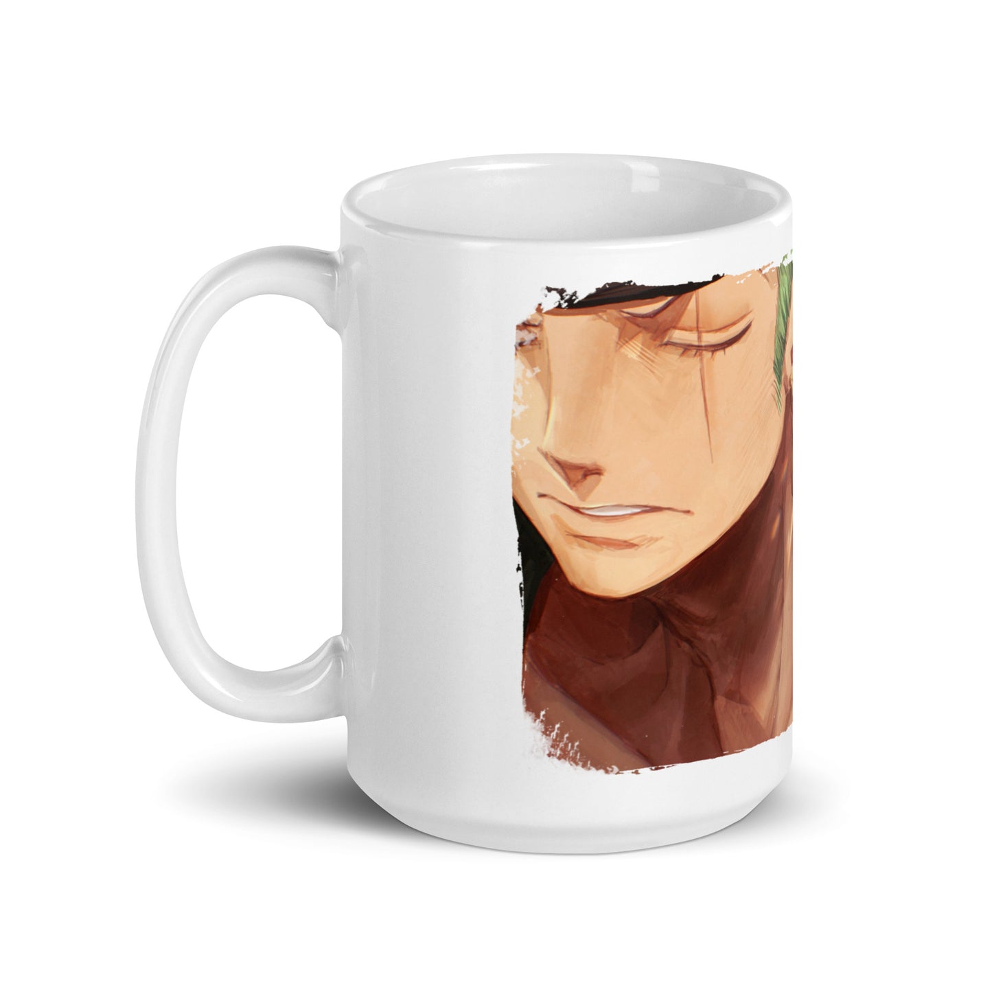 White Glossy Mug - Zoro 33