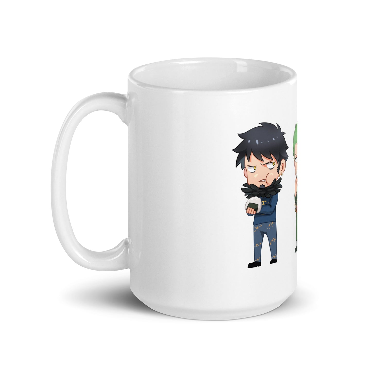 White Glossy Mug - Zoro 35