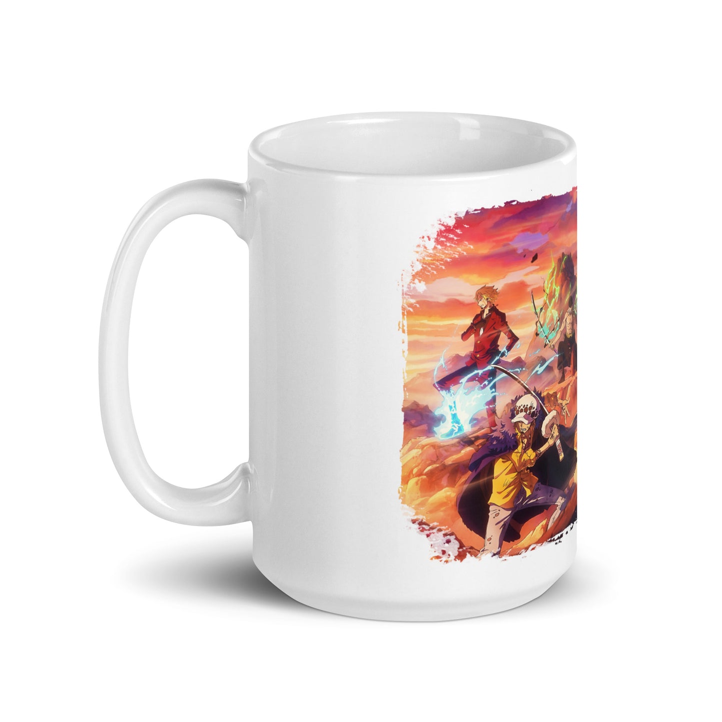 White Glossy Mug - Zoro 42