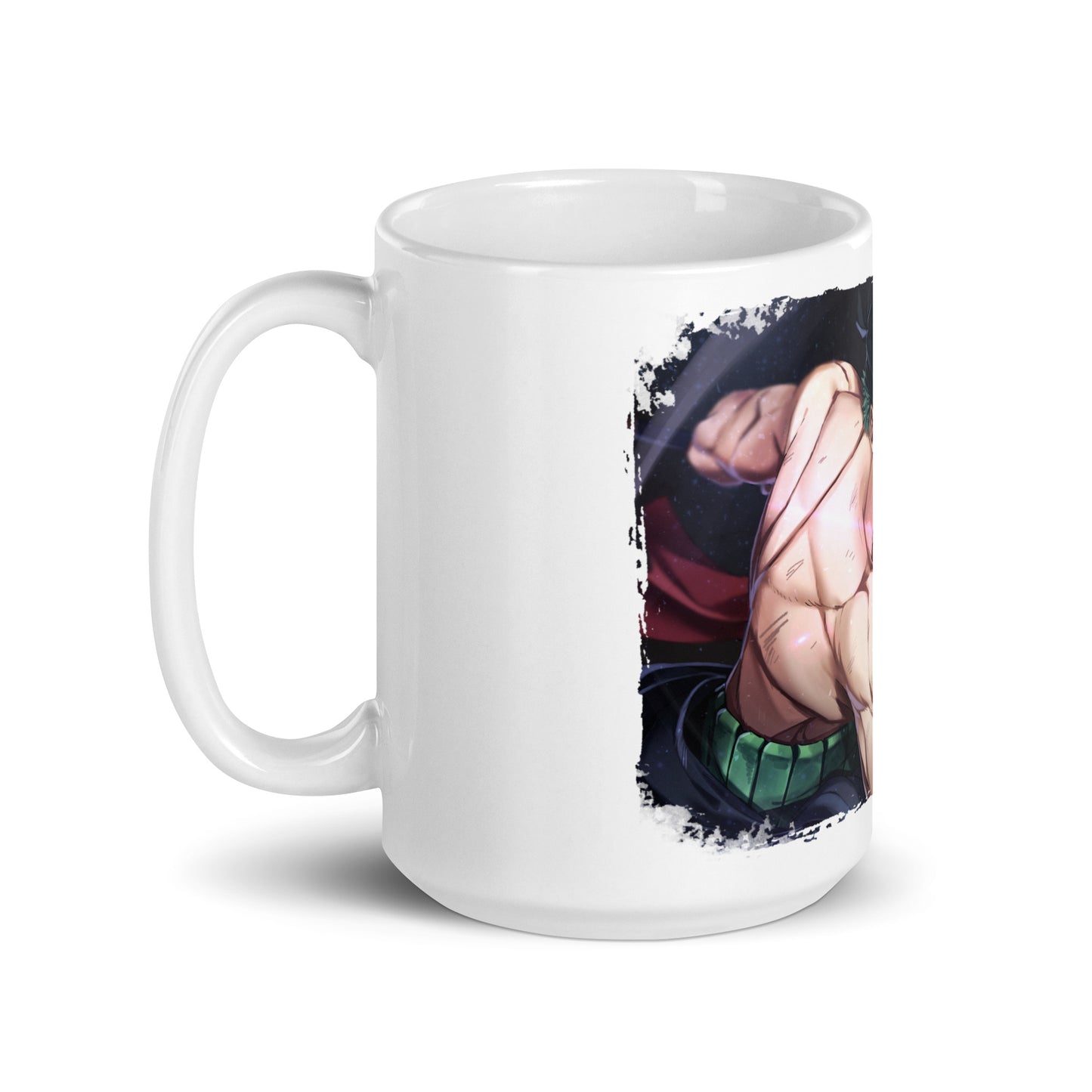 White Glossy Mug - Zoro 44