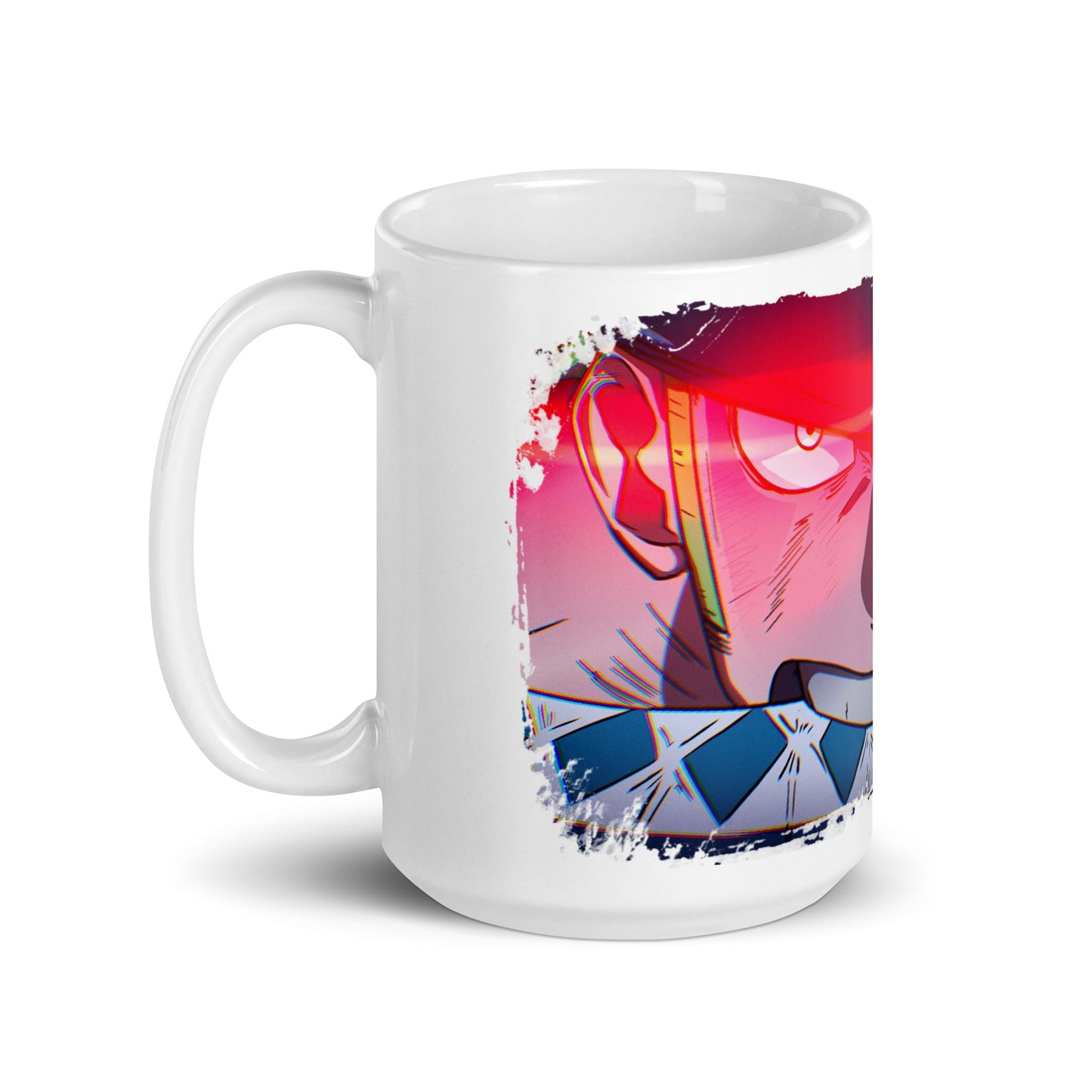 White Glossy Mug - Zoro 48