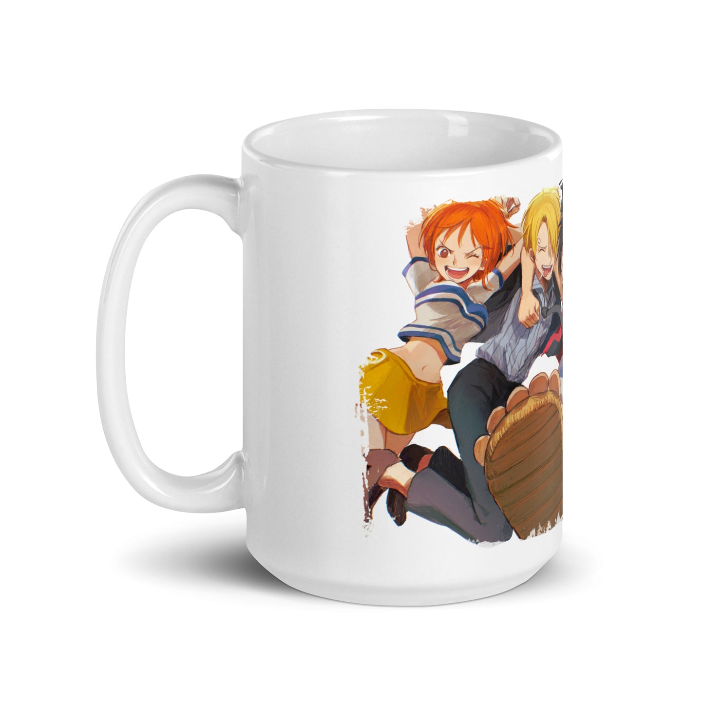 White Glossy Mug - Zoro 49