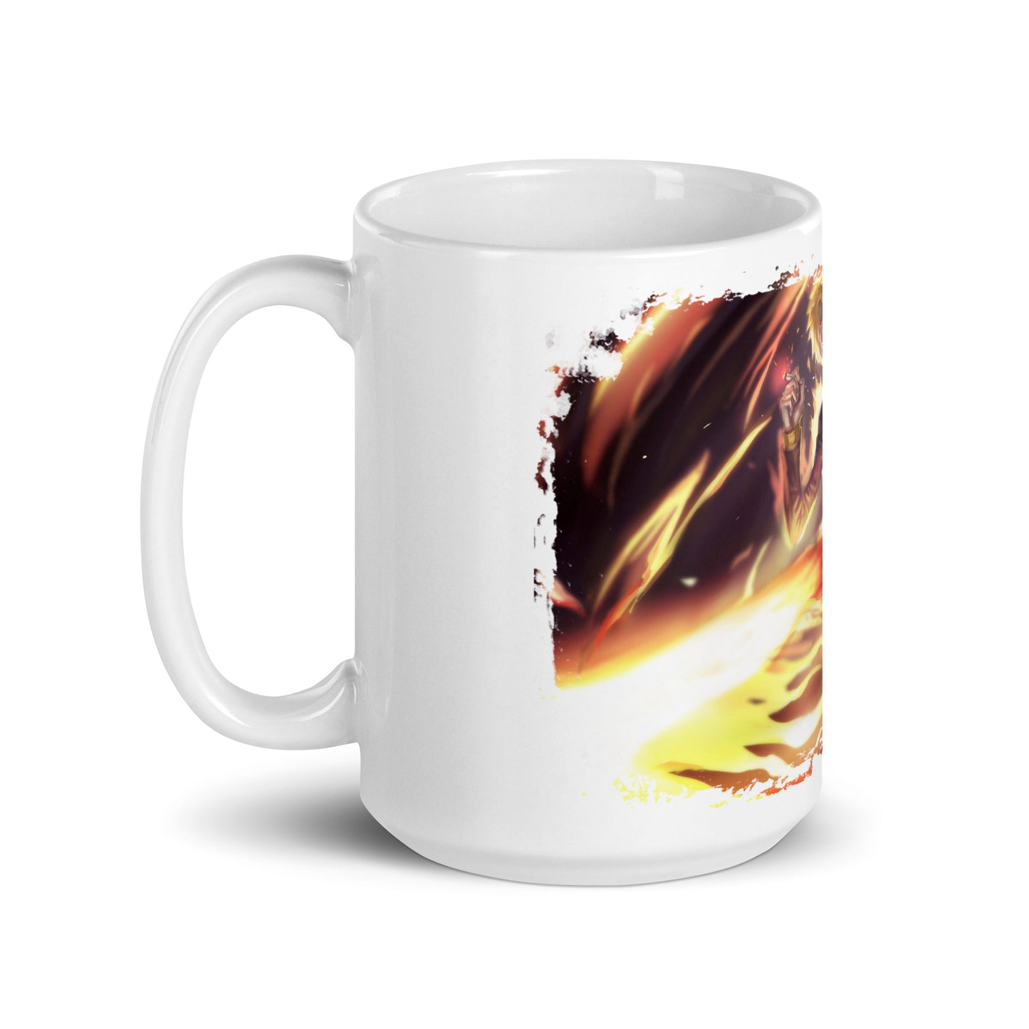 White Glossy Mug -Sanji 6