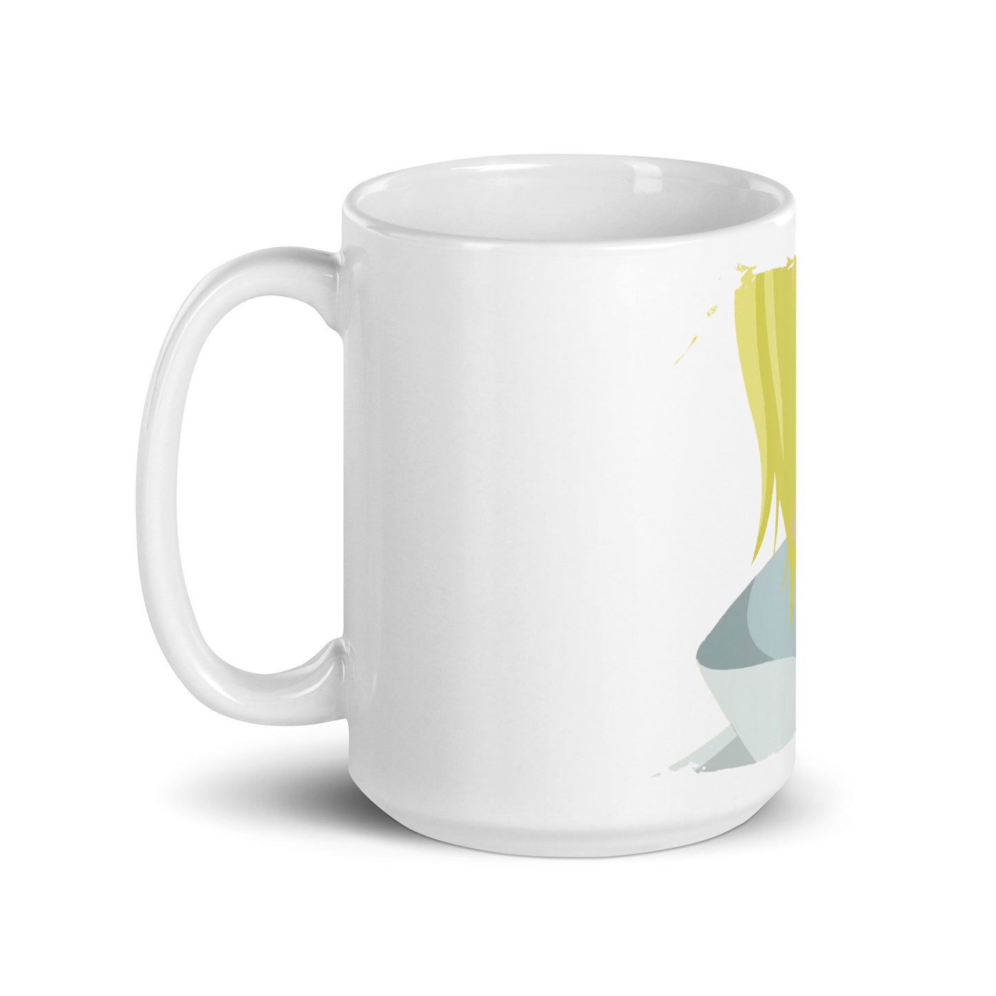 White Glossy Mug -Sanji 12