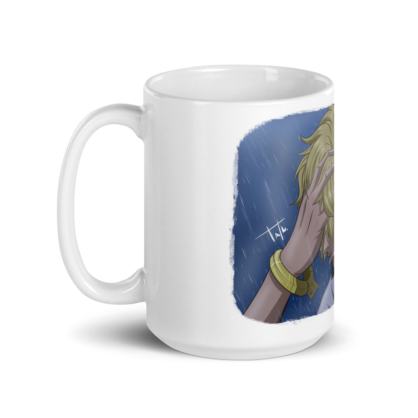 White Glossy Mug -Sanji 20