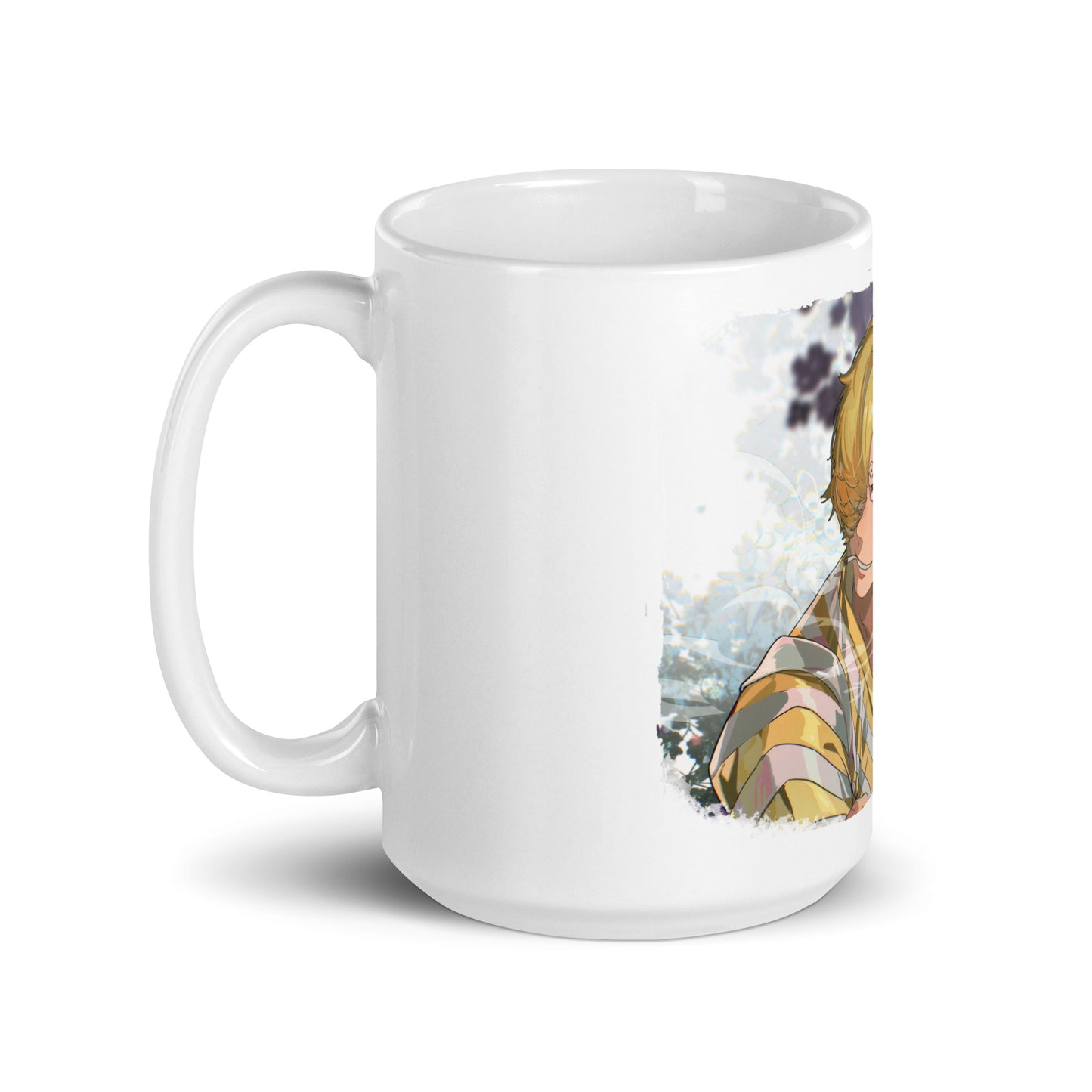 White Glossy Mug -Sanji 23