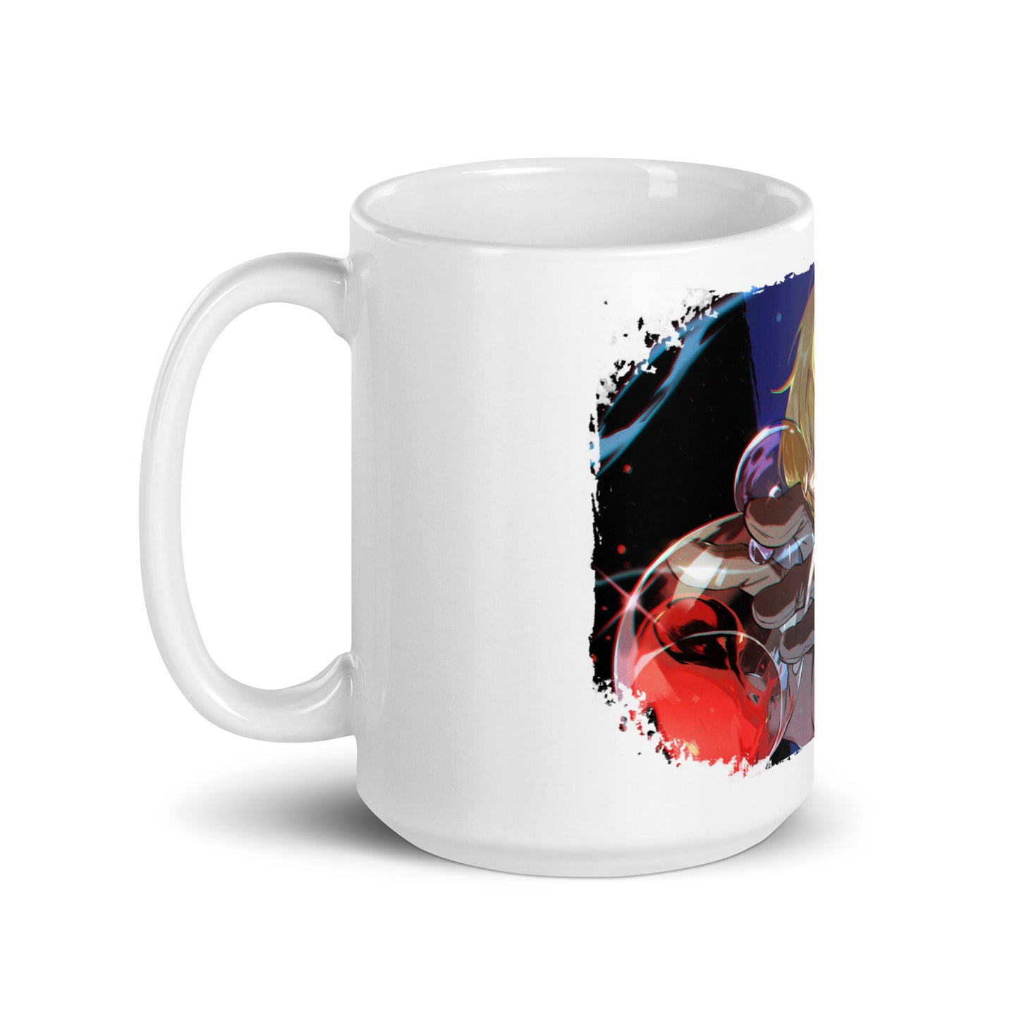 White Glossy Mug -Sanji 26