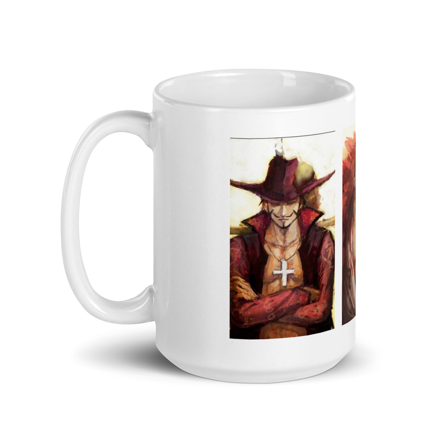 White Glossy Mug - Mihawk 3