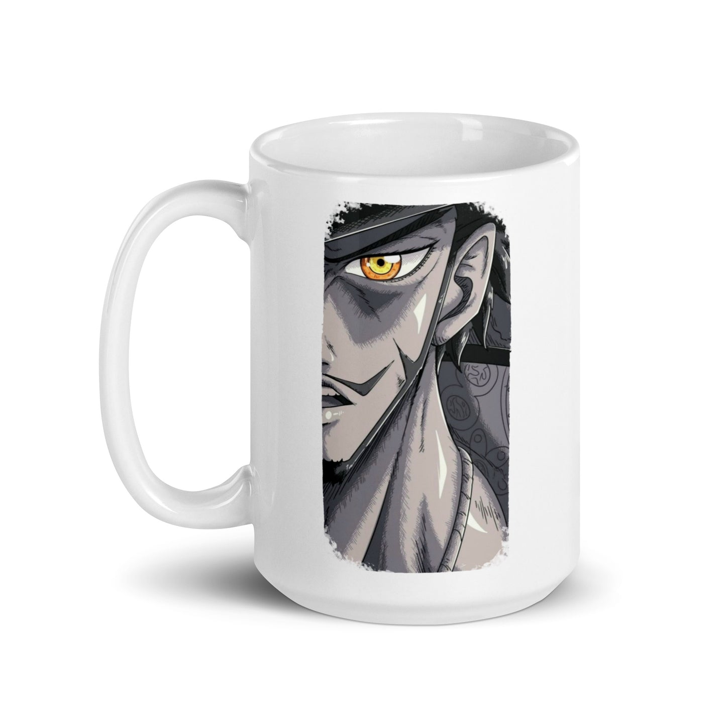 White Glossy Mug - Mihawk 7