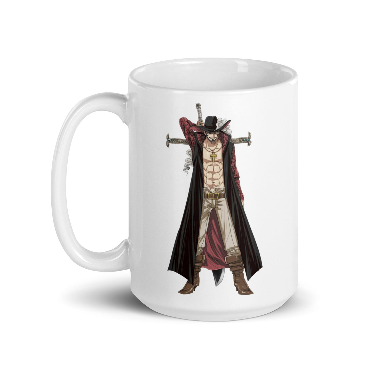 White Glossy Mug - Mihawk 8