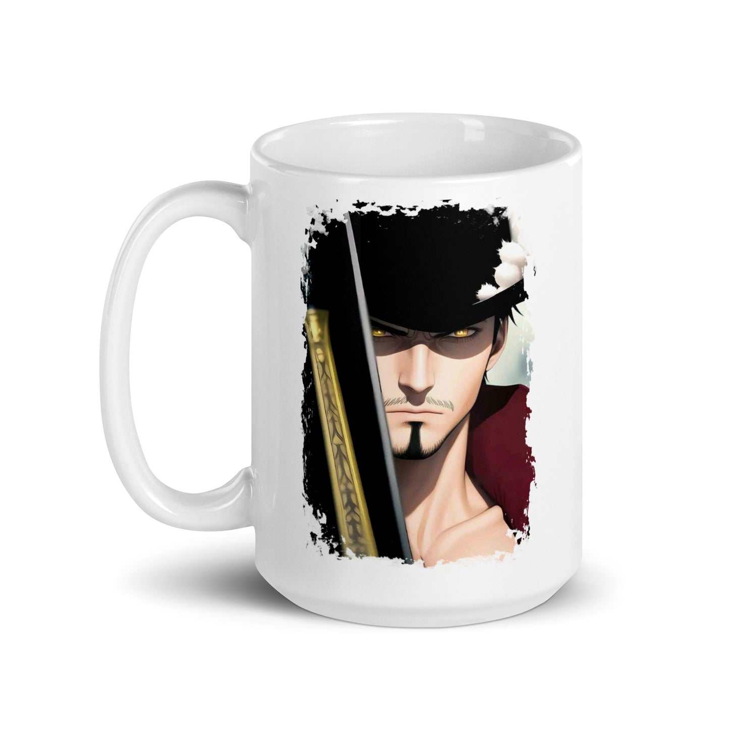 White Glossy Mug - Mihawk 10