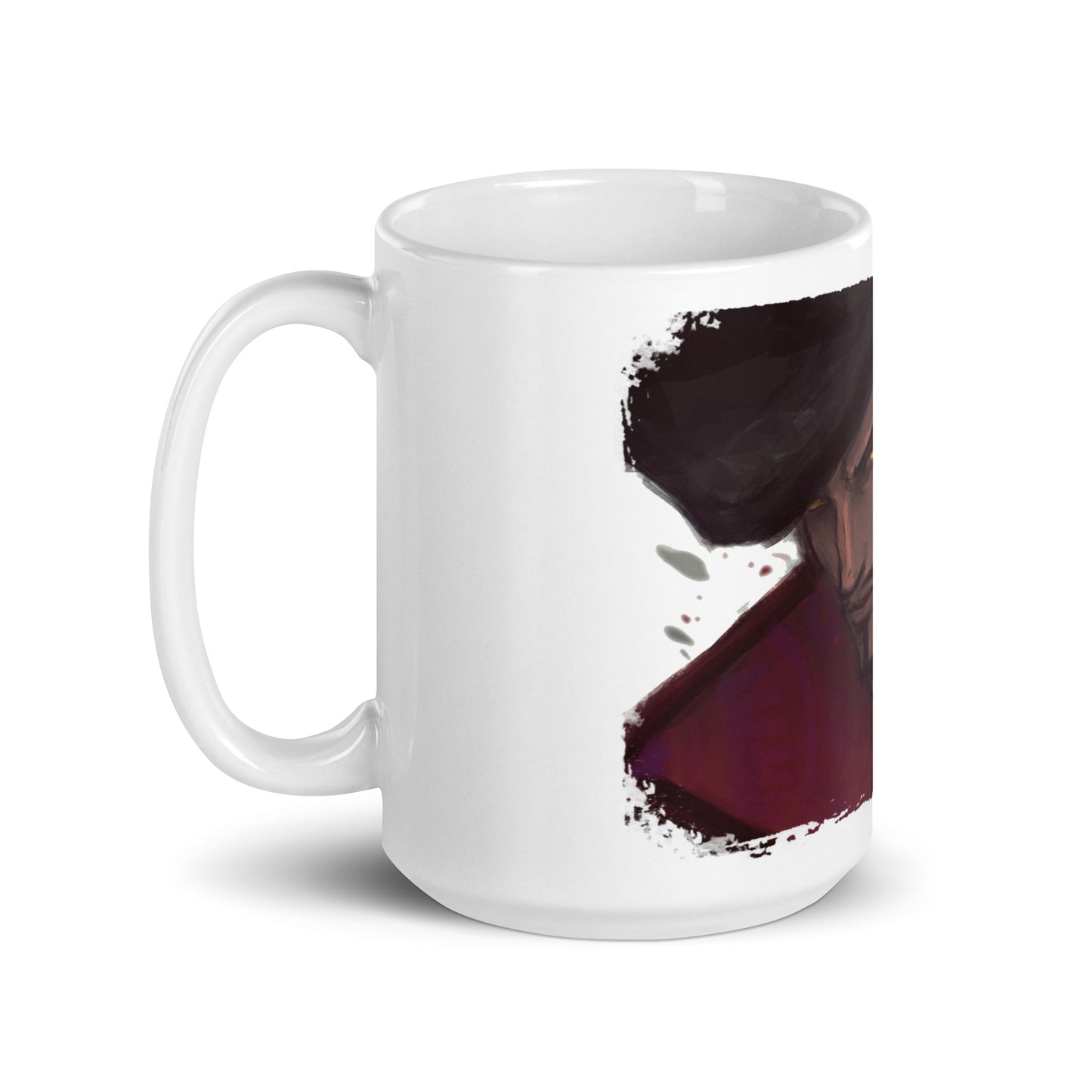 White Glossy Mug - Mihawk 11