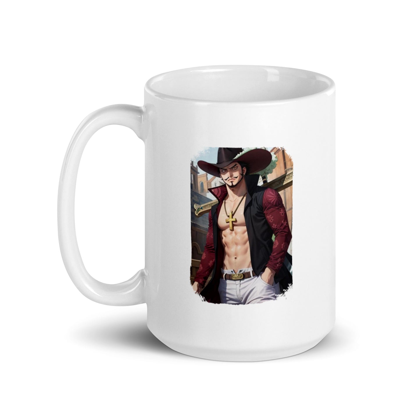 White Glossy Mug - Mihawk 12