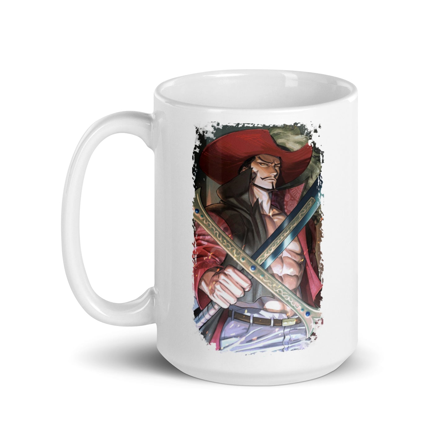 White Glossy Mug - Mihawk 13