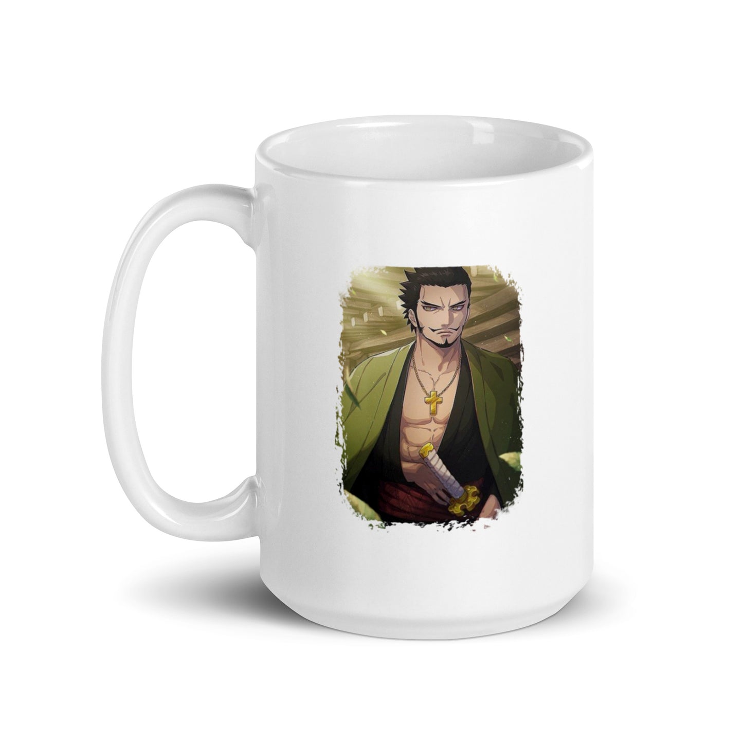 White Glossy Mug - Mihawk 16