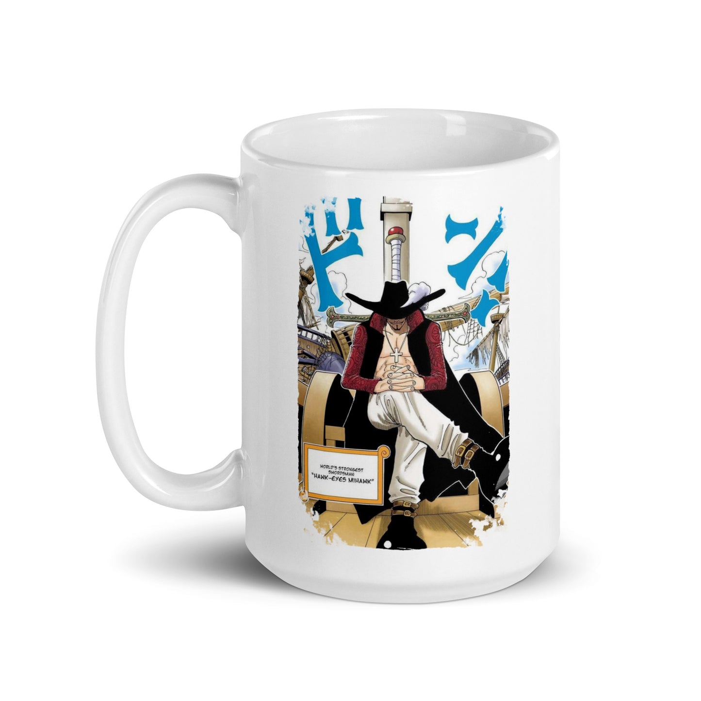 White Glossy Mug - Mihawk 18