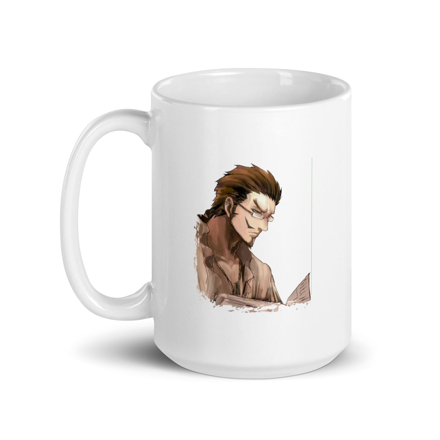 White Glossy Mug - Mihawk 20