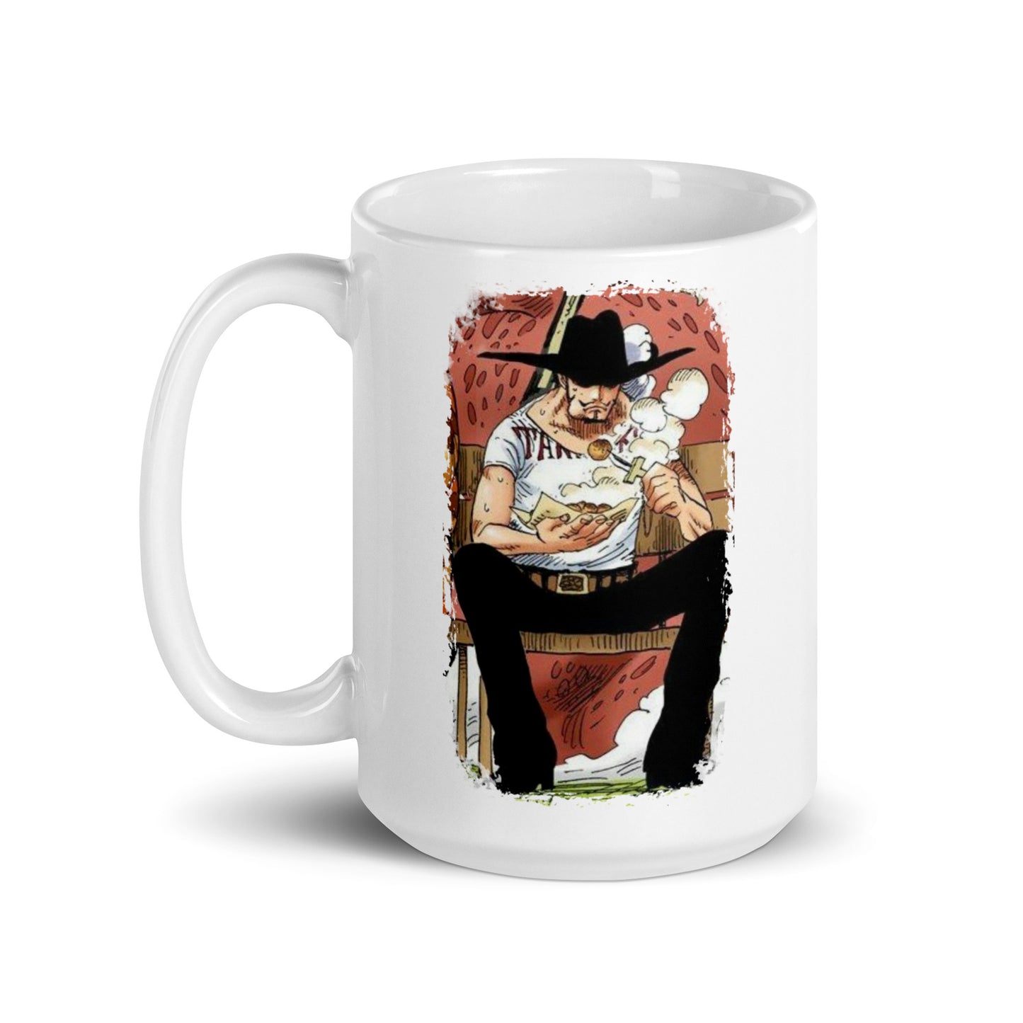 White Glossy Mug - Mihawk 21