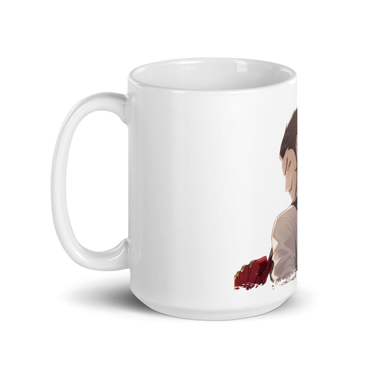 White Glossy Mug - Mihawk 23