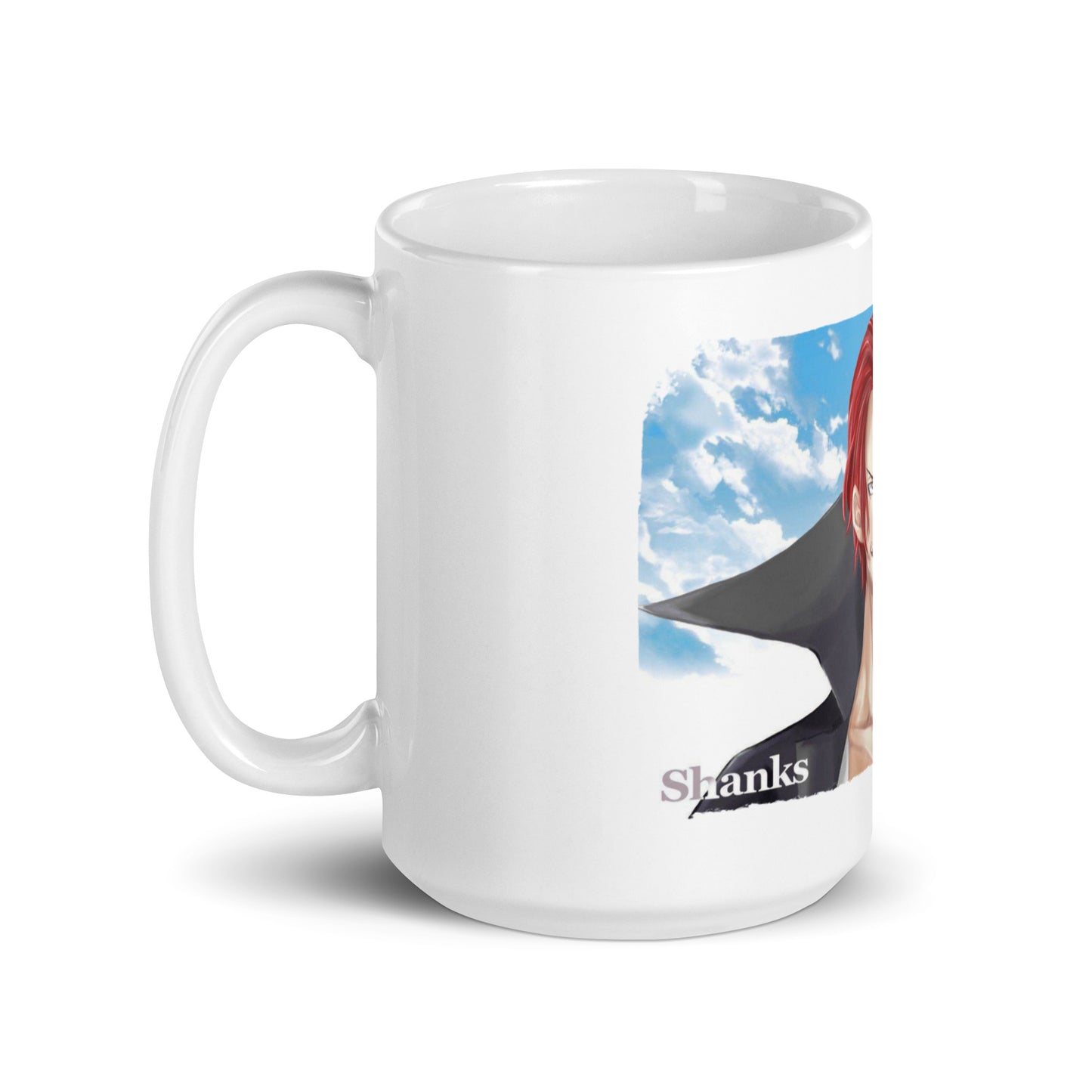 White Glossy Mug - Mihawk 25