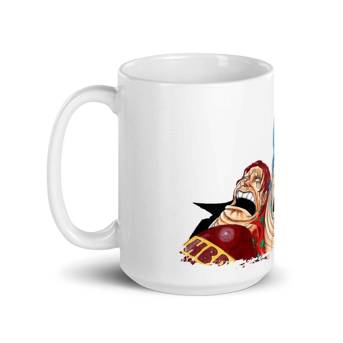 White Glossy Mug - Mihawk 28