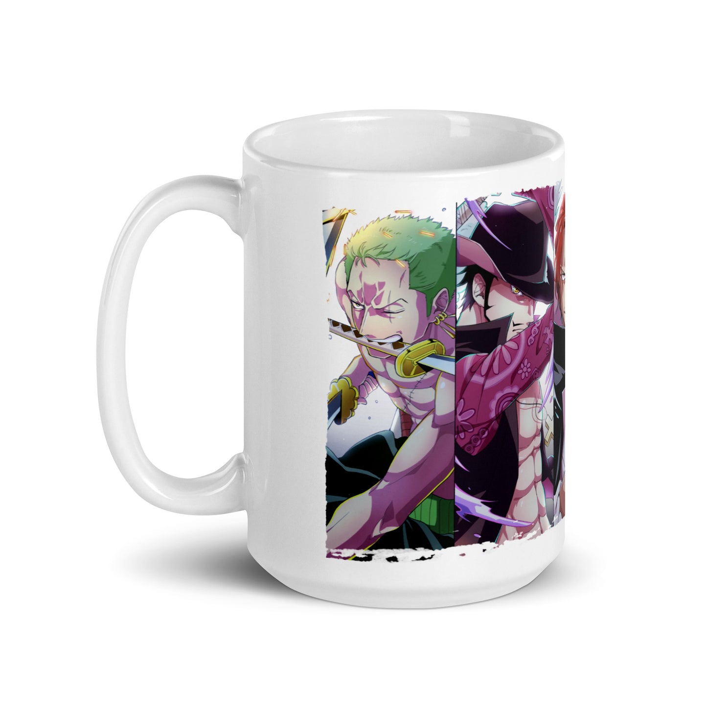 White Glossy Mug - Mihawk 30