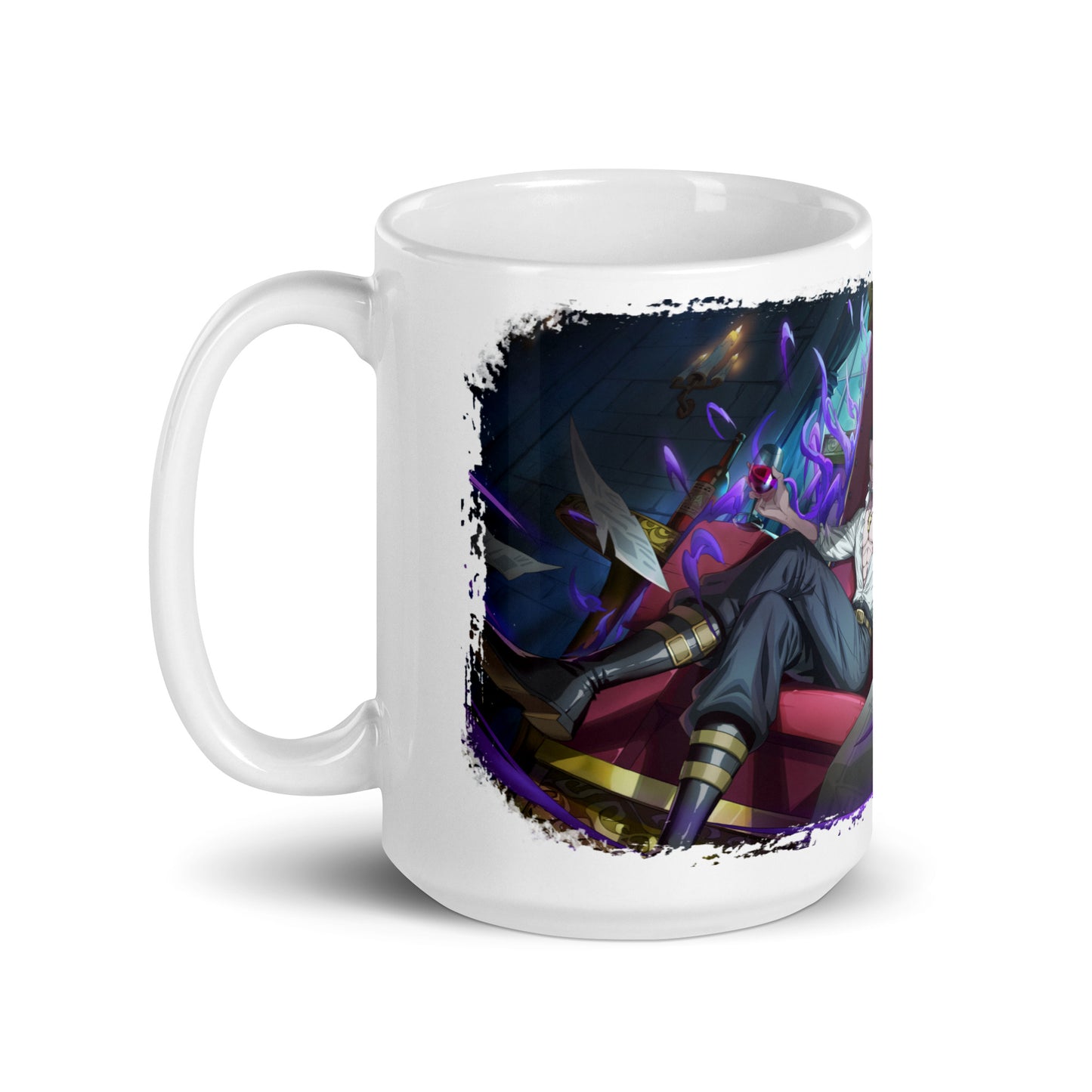 White Glossy Mug - Mihawk 32